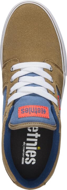 Image of Etnies Barge LS - Classic Skate Look, Slim Vulcanized Silhoutte, Hefty Armored Collar, Reinforced Vulc