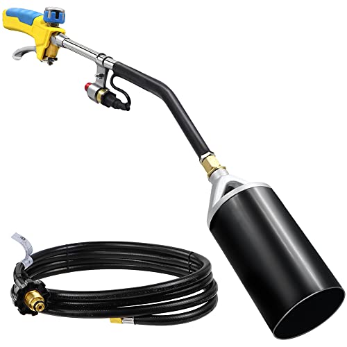 Singry Heavy-Duty Propane Torch Weed Burner,700,000 BTU,Connect 5-100Lbs Propane Tank，Self ...
