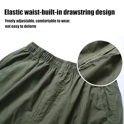 Jollywish Pant, Flexrover Ultra Comfort Flex Fit Cargo Pants, Plus Size Multi-Pocket Outdoor Tactical Pant for Men. 5