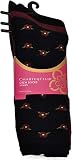 Charter Club Women's Multi Socks One Size Black 3pack