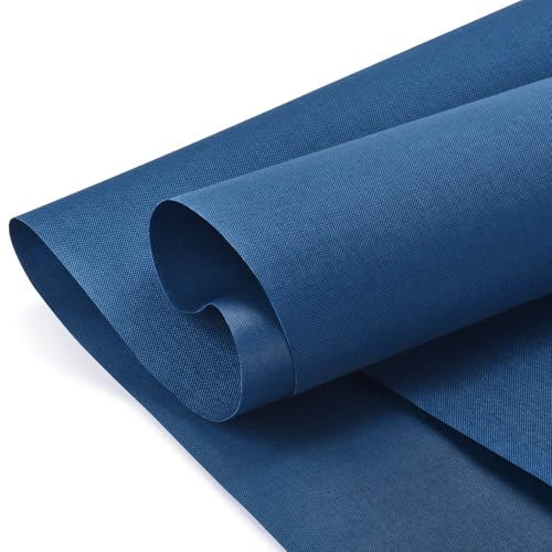 Waterproof Canvas Fabric Ocean Blue