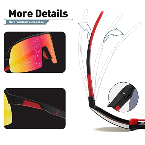 100 Classic Sports Sunglasses Polarized Lens With Tr90 Frame For Men Women Outdoor Driving Cycling 2736Hc1 #TOP2