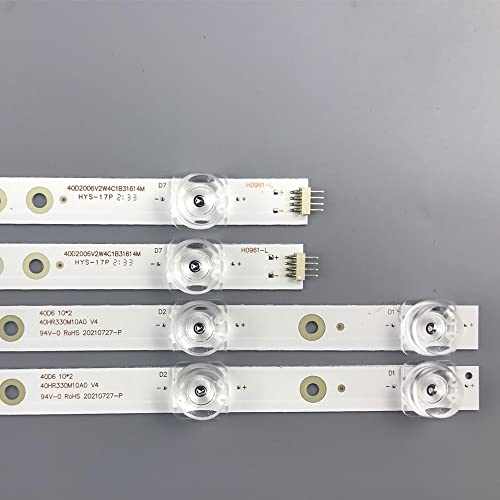 Retroiluminación LED de 2 piezas para TCL y Thomson con compatibilidad exacta de modelos 4