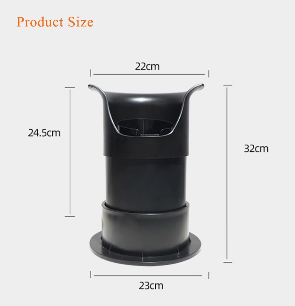 Automatische Kaffeesatz-Reinigungsmaschine Kaffeesatz-Stiel-Reiniger No Rag Wash Lazy Electric Home Commercial