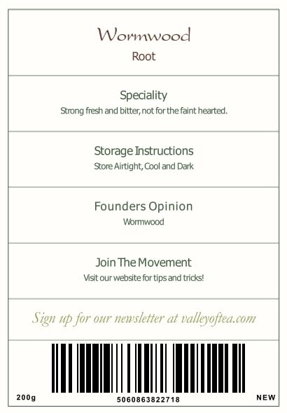 Miniatura 9 de Té de hierbas orgánico de artemisa de ajenjo - fuerte y amargo - Mugworth Mugwarts Té de ajenjo orgánico Hierbas Té de artemisa Ajenjo seco