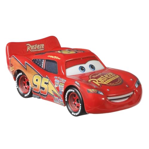 Mattel Fahrzeuge Racing Style | Disney Cars | Die Cast 1:55 Auto, Typ:Lightning McQueen – Ansicht 3