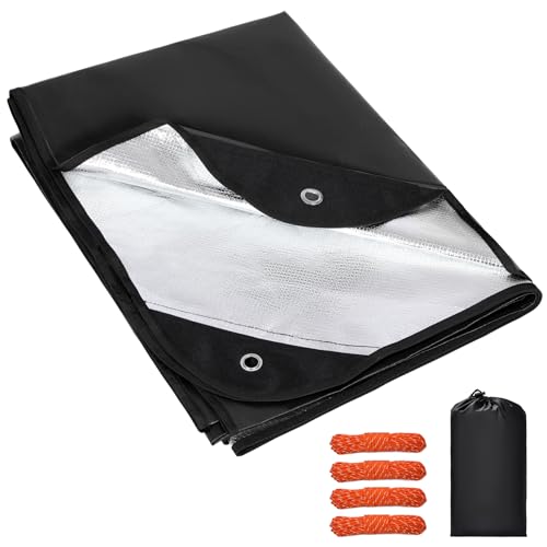 Bâche imperméable thermique REDCAMP couverture d'urgence bivouac