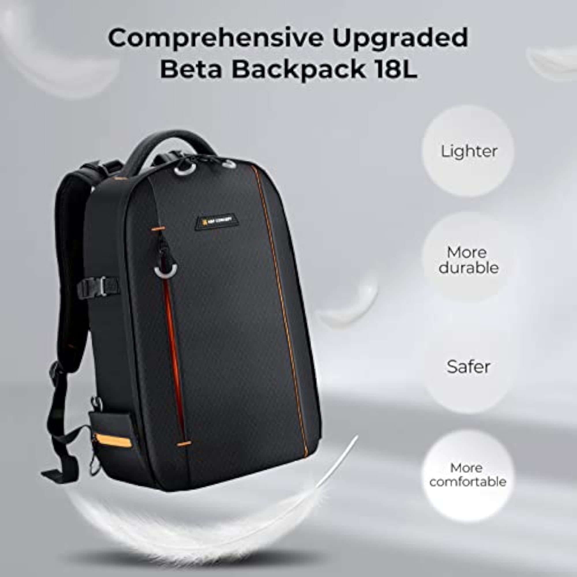 Waterproof Camera Bag with Laptop Compartment