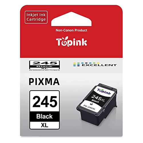 245XL Black Ink Cartridge for Canon Printer Ink 245 Black XL PG245 PG