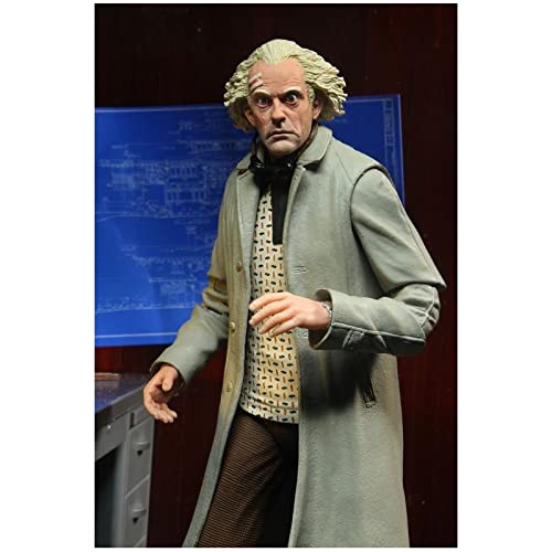 FIGURINE 1/18 MARTY MC FLY RETOUR VERS LE FUTUR VROOM NOT PEINT FOR MATTEL