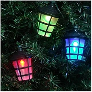 Christmas Concepts® 40 Multi Coloured Christmas/Party/Barbecue Lights with Lantern Style Shade (suitable for Indoor/Outdoor) - 11m Cable