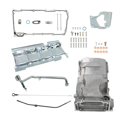 labwork Engine Oil Pan Kit Replacement for GM Muscle Car LS Swap LS1 LS3 RWD V8 Front 1955-1995 19212593