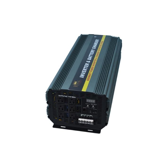 Buy Royal Power PIC600012 Power Inverter 6000 Watt 12 Volt DC to 110