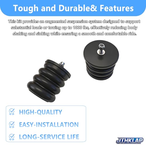 SSF-106-47 Front Suspension Helper Spring Kit Bump Stop Compatible with 1975-2024 Ford E-150 E-250 E-350 E-450, 2007-2024 Mercedes-Benz Sprinter 2500 3500 - Replace SSF10647 by JTHKLAP - Image 5