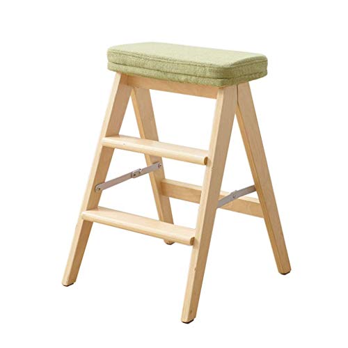 Silla de escalera para el hogar en madera con altura de 64 cm 2