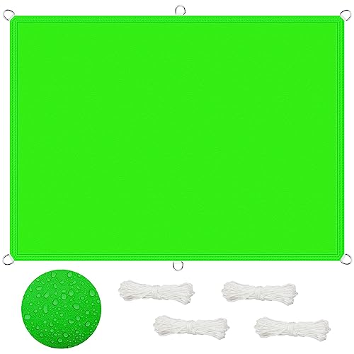 Voile d'ombrage imperméable rectangulaire 3.5 x 3.5 m protection UV - 2