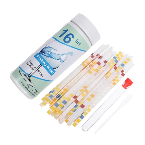 Kit test eau potable maison : 50 bandes pour détection rapide et précise