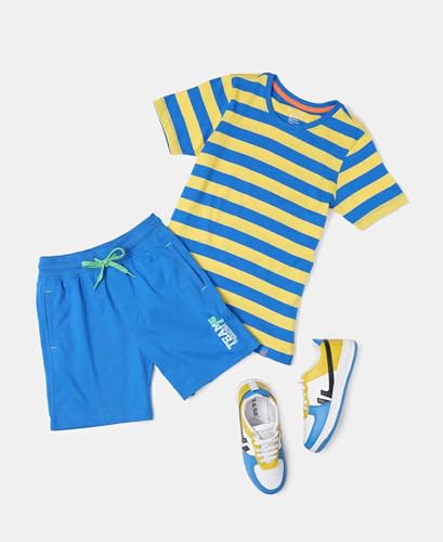 Image of Jockey AB12 Boys Super Combed Cotton Rich Graphic Printed Shorts (Colors & Prints May Vary)