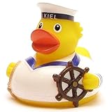 kiels Quietscheentchen mit leichtem Quietsch - schwimmt nicht aufrecht