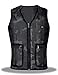 WUJIAJIA Gilet Chauffant USB De Charge Fièvre Coupe-Vent, 5 Zones De Chauffage, pour Ski en Plein Air en Hiver, La Randonnée, La Chasse, La Moto Et Le Camping
