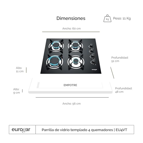 Reviews y listado de Parrilla de vidrio los 7 más buscados. 29 Imagen adicional