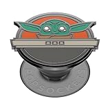 PopSockets Phone Grip with Expanding Kickstand, Adhesive Grip, PopOut, Starwars - Grogu Pod (Office Product)