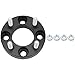 Haruma 4x4 Wheel Spacers for EZ Go Club Car, 1inch 66mm Hub Bore ATV Wheel Spacer with 1/2''x20 Studs 2PCS 4 Lug Golf Cart Car Accessories 4x101.6mm Real Forged Wheel Adapters