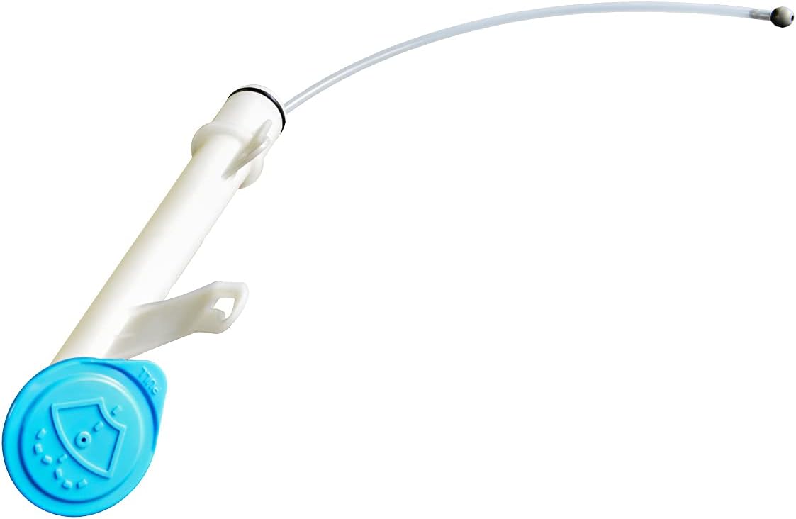 DNA Motoring OEM-WT-AC1288119 Factory Style Car Windshield Washer Fluid Reservoir Assembly Compatible with 09-14 Acura TL