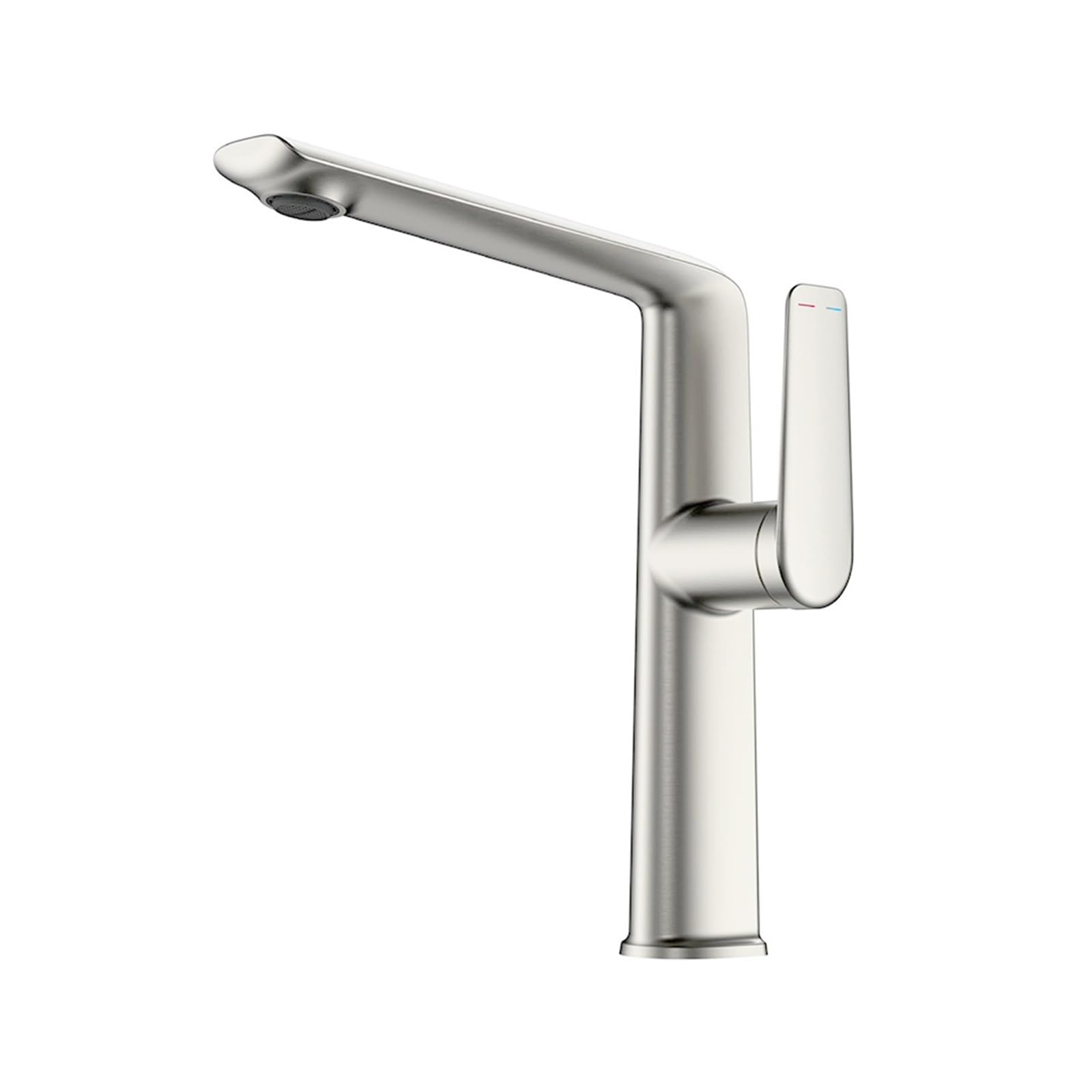 Jvddi Nickel Brushed Luxury Bathroom Faucets Sink Faucet Gourmet Washbasin Tapware Hot Cold Water Tap(Nickel Brushed)