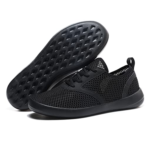 Holywish Hiking Shoes For Men - Lightweight Water Shoes For Hiking, Walking And Water Sports Mws3304-Black-41-7.5 #TOP1