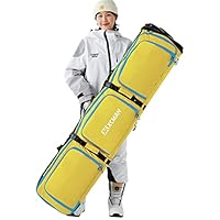 XCMAN Borsa Per Snowboard Regolabile - Trasporta Tavola, Scarponi E Accessori In Tutta Sicurezza! 160-190cm - Foto 9