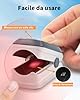 HealthTree Pulsossimetro da dito, monitor di saturazione dell'ossigeno nel sangue, frequenza cardiaca e lettura veloce dell'ossigeno Spo2 con schermo OLED, cordino e 2 batterie AAA #5