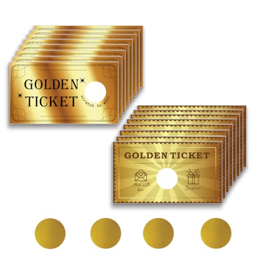 Tickets à gratter de vacances et fête prénuptiale avec stickers PLIGREAT