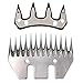 Sheep Shears Blades Straight 13 Tooth Electric Wool Comb Cutter Goats Clipper Scissors Blade Livestocktool