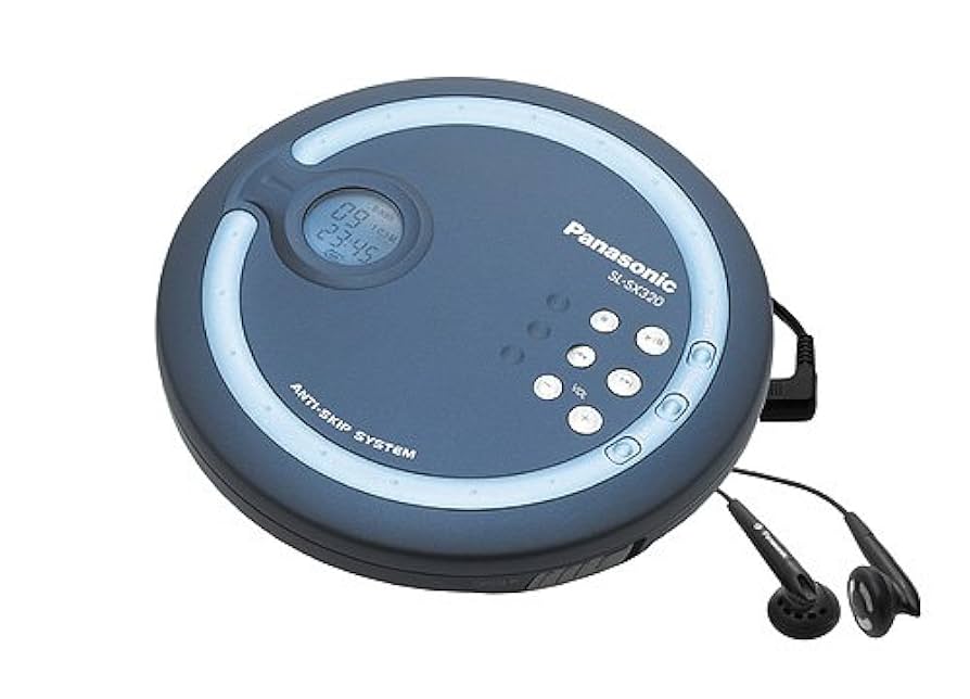 Panasonic SL-SX 320 EG-A Portable CD Player Blue : Amazon.de