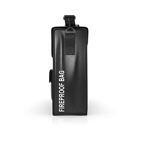 Feuerfeste Dokumententaschen, mit abnehmbarer Feuerschutztasche Wasserdichter Dokumentenhalter und Dokumententresor… – Bild 5