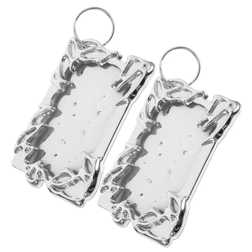 Portatarjetas para tarjetas de identificación y estudiantes, funda irregular de plástico