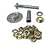 EZ Travel Collection Tarp Grommet Installation Tool with Grommets (30 Grommets Included)