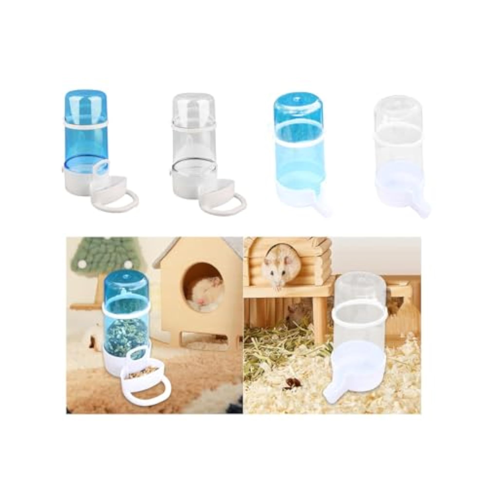 2xBird Feeder Bird Food Container for Canaries
