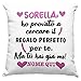 Cuscino Sorella Sono Il miglior Regalo Personalizzabile, Festa della Sorella, Regalo per Sorella, Idee Regalo Sorella, Arredamento Casa, Arredo Divano Letto - con Imbottitura (40_x_40_cm, Sorella)
