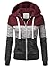 Doublju Lightweight Thin Zip-Up Hoodie Jacket For Women With Plus Size