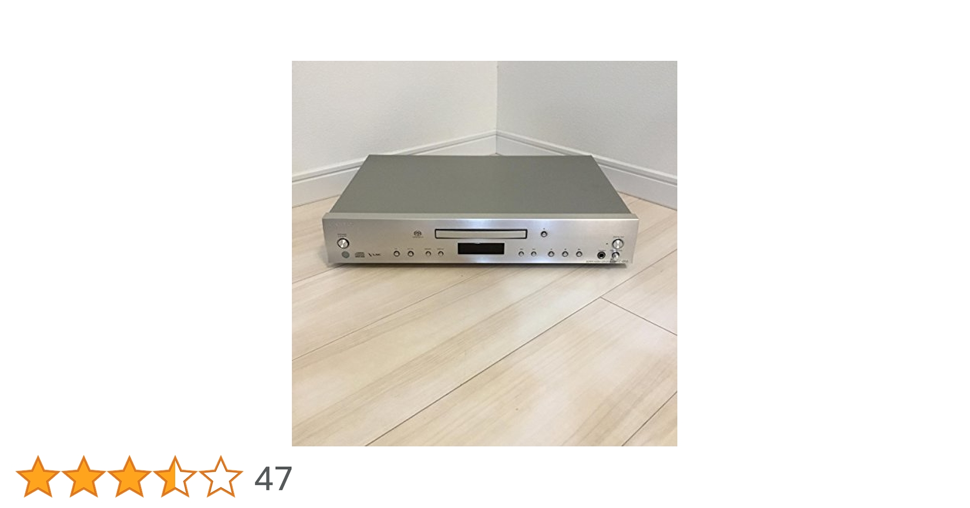 優良美品 ONKYO スーパーオーディオCD/CDプレーヤー C-S5VL(S) Amazon.co.jp: ONKYO スーパーオーディオCD/CDプレーヤー C-S5VL