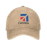 Cessna-Logo Baseballkappe Amerikanischer Flugzeughersteller Y2k Retro Männer Erwachsene Hip-Hop-Hüte Outdoor-Sonne Snapback-Kappengeschenk Festivalgeschenk