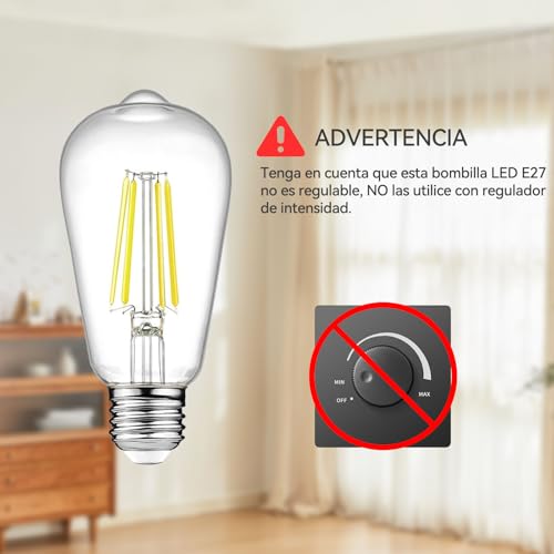 La Mejor Recopilación de Foco vintage - los preferidos. 22 foco vintage marca ABUDA (3)