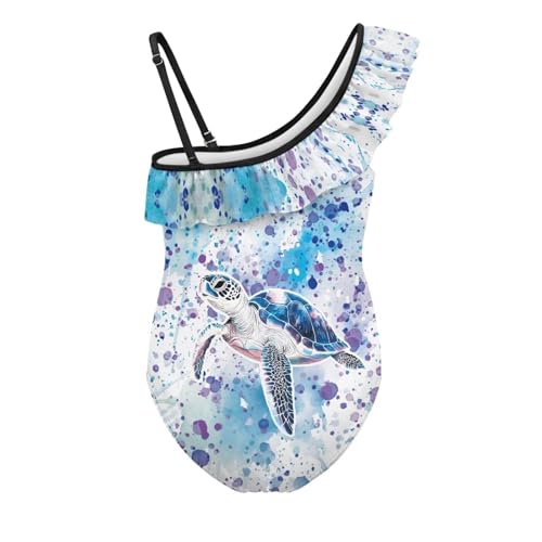 Image of Yzaoxia Girls One Piece Swimsuits Bathing Suit for Kids Swimwear 3-14Y