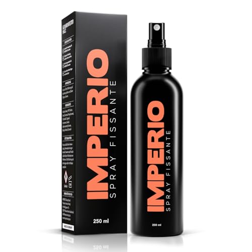 IMPERIO spray capelli per capelli sciolti e vaganti | spray volumizzante capelli speciale per perfetta fissazione di fibre per capelli - 250ml