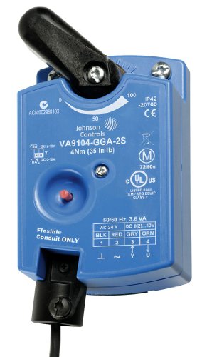 Johnson Controls VA9104-GGA-2S Electric Actuator, 70
