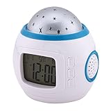 Acorde de música naturaleza sonido despertador. función de repetición de alarma. función de cuenta atrás.