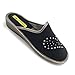 Price comparison product image Nordikas Women Natala 9841 Heart Slip-On Slippers - Black 6.5 UK
