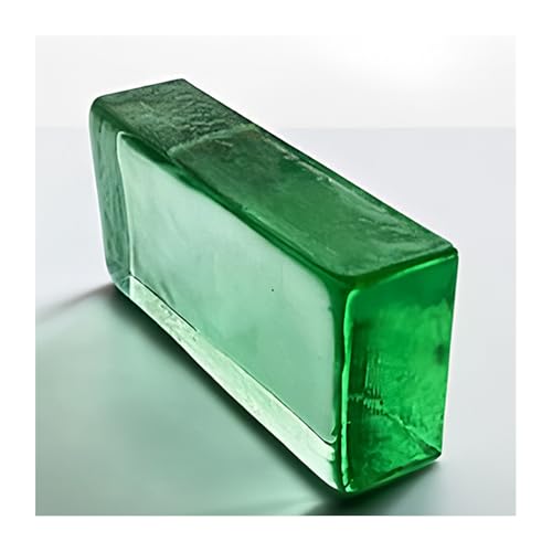 Blocs de verre vert à haute transparence pour une architecture intérieure prestigieuse